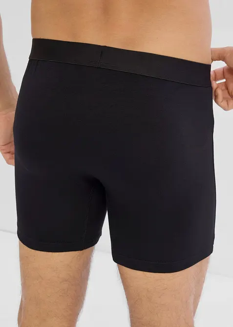 Bokserbriefs med &oslash;kologisk bomull (3-pack), bonprix