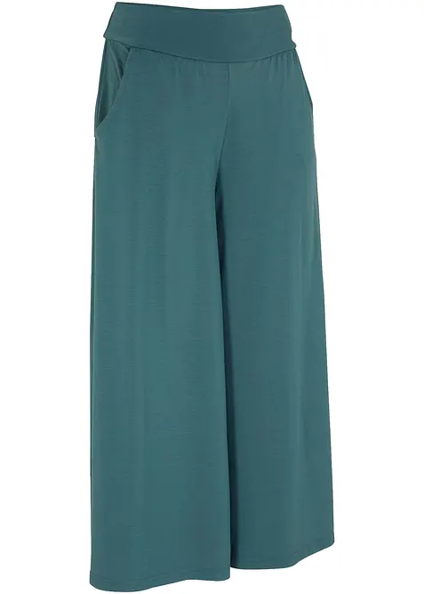 Loungewear culotte med vide ben, bonprix