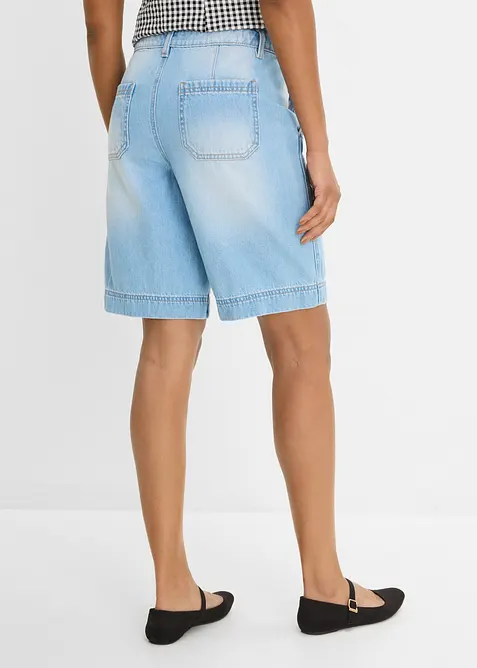 Lett jeans-bermudashorts Mid Waist, bonprix