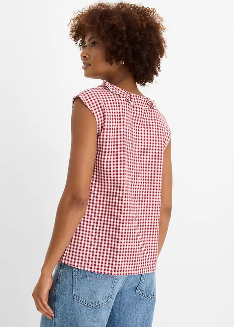 Bluse i 100% bomull, bonprix