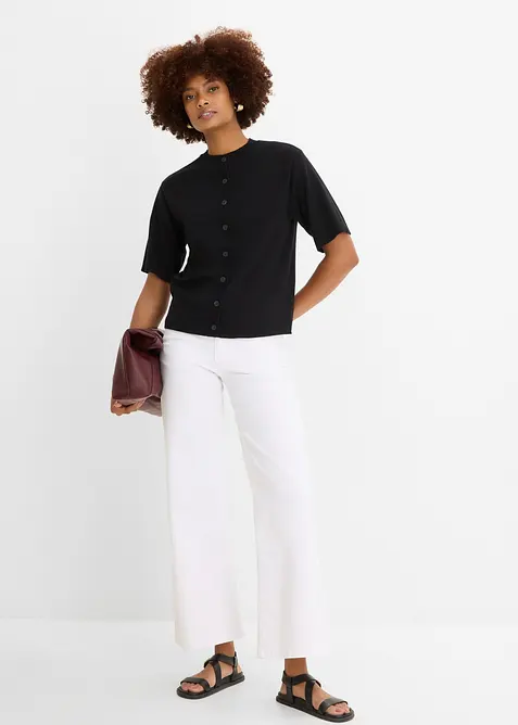 Finstrikket cardigan, bonprix