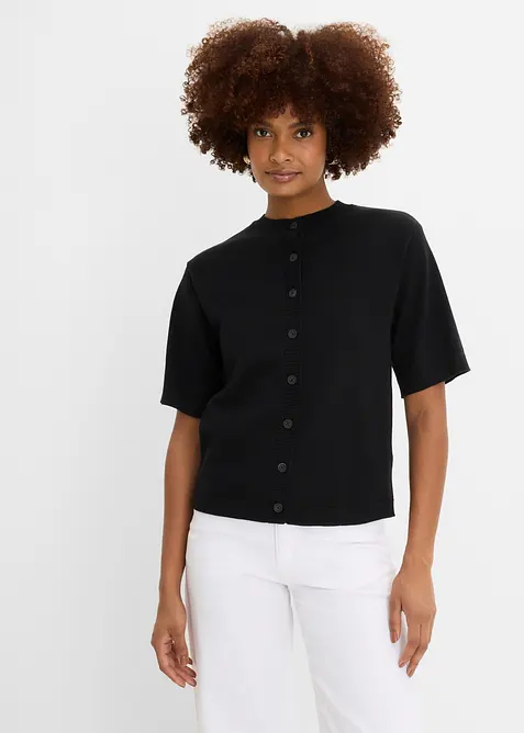 Finstrikket cardigan, bonprix