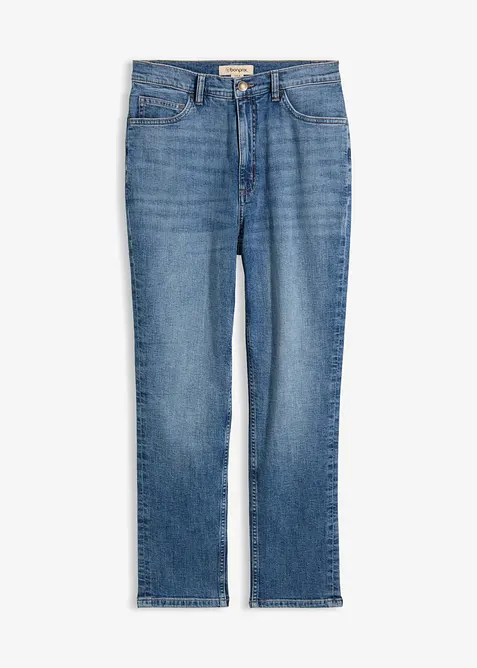 Slim fit-jeans, high waist, cropped, bonprix