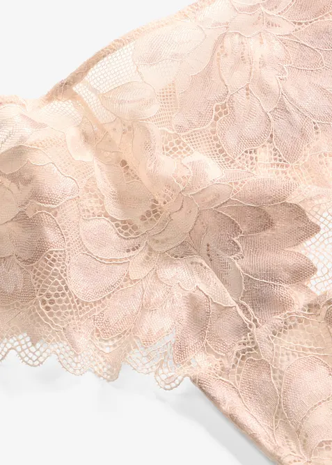 Stringtruse i delikat blonde, bonprix