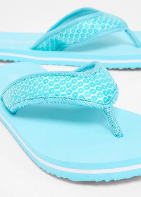 Flip-flops med paljetter, bonprix