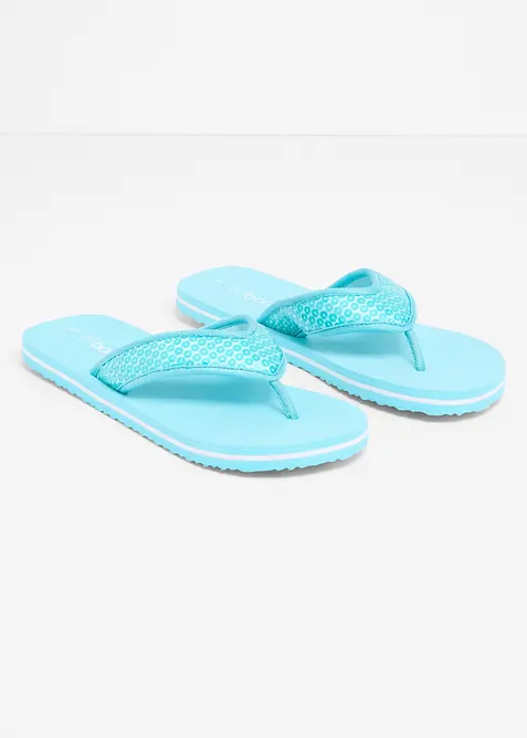 Flip-flops med paljetter, bonprix