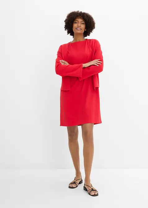 Jerseykjole i bomull med elastan, bonprix