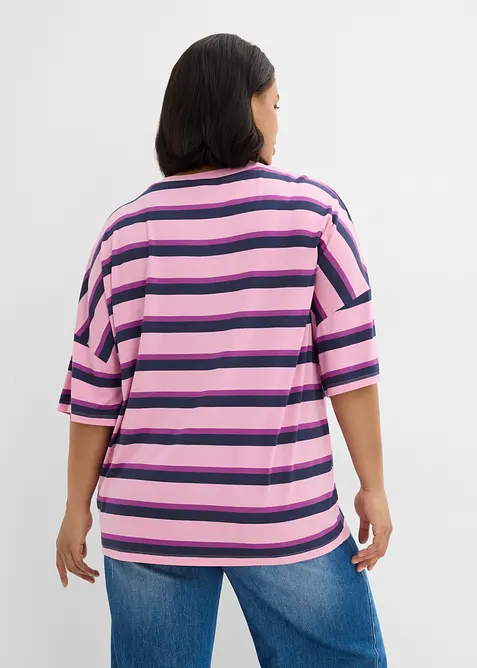Oversized topp i viskose med pent fall, bonprix