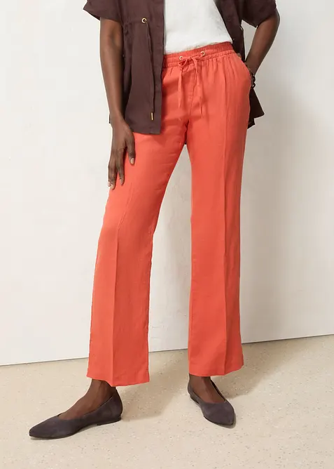 Pull on-linbukse, bonprix