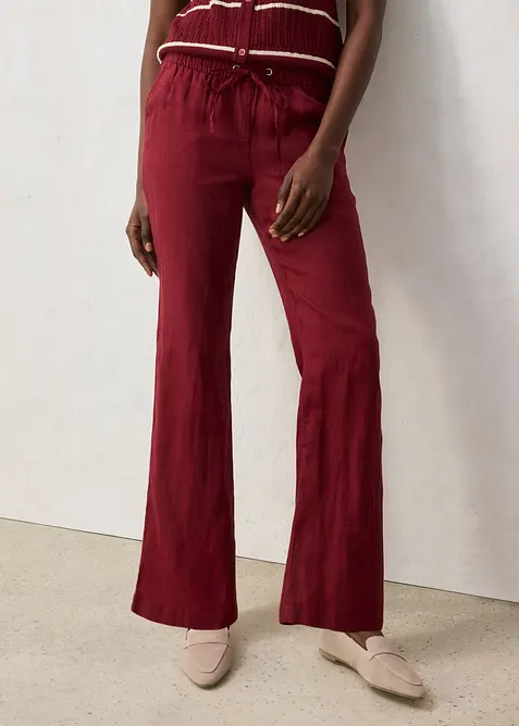 Pull on-linbukse, bonprix