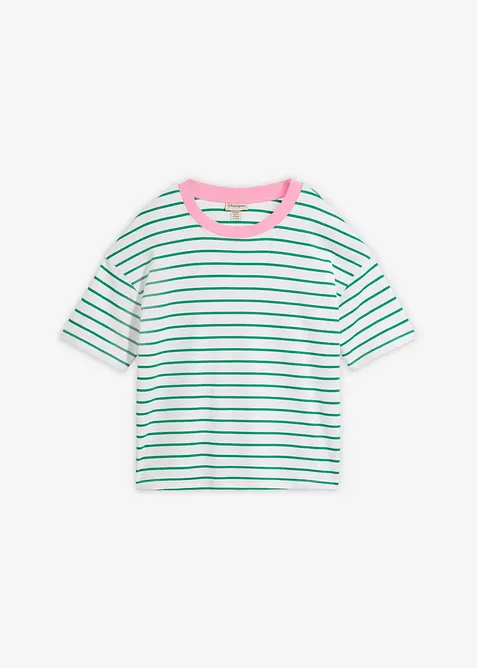 Oversized T-skjorte i 100% &oslash;kologisk bomull, bonprix