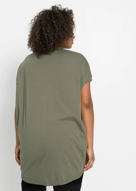 Lang topp i 100% bomull, bonprix