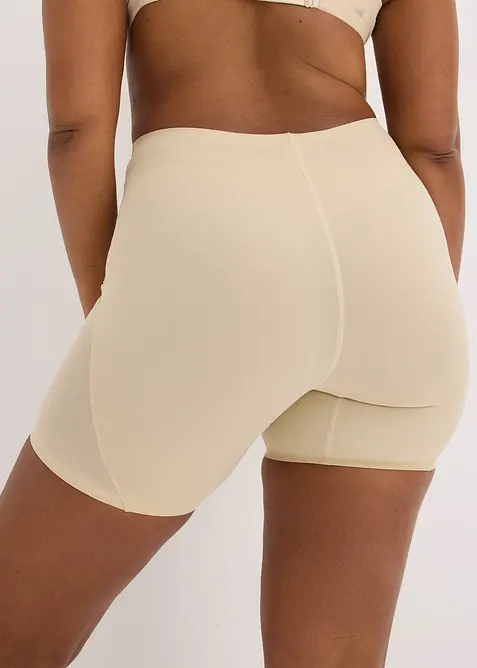 Medium shape sykkelshorts med transparent innfelling (2-pack), bonprix