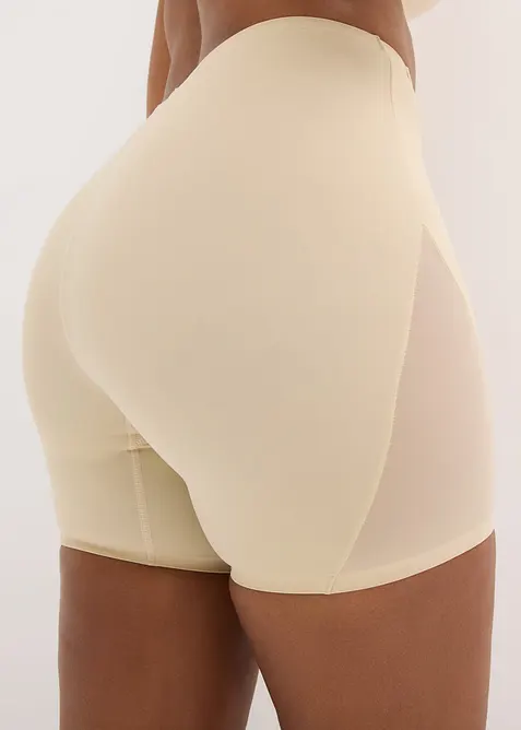 Medium shape sykkelshorts med transparent innfelling (2-pack), bonprix
