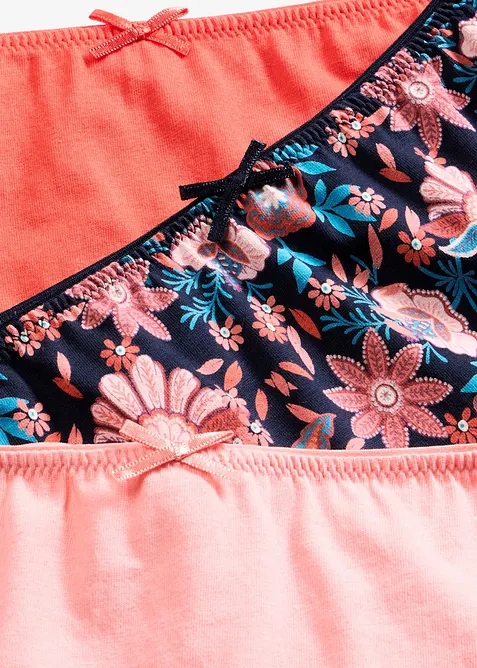 High waist truse med bomull (4-pack), bonprix