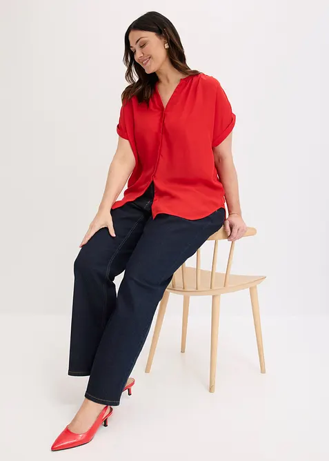 Bluse i georgette, bonprix