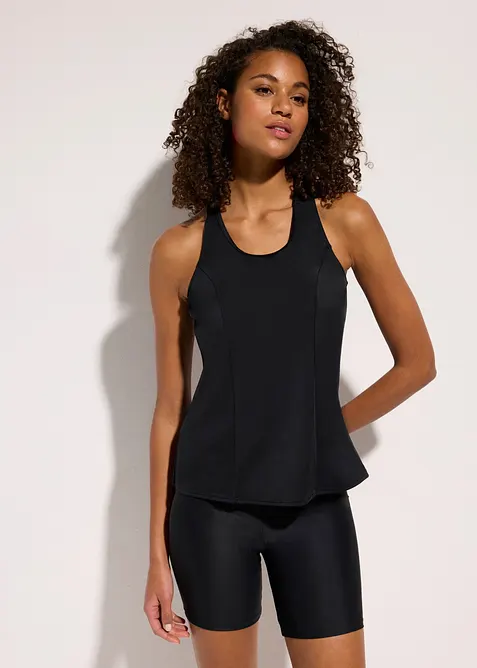 Hurtigt&oslash;rkende tankini topp, bonprix