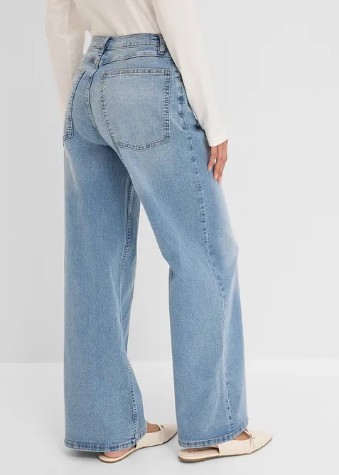 Wide Leg-jeans, High Waist, bonprix