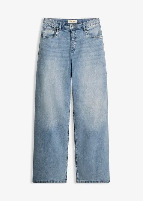 Wide Leg-jeans, High Waist, bonprix