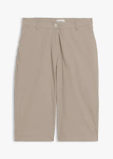 Lang bermudashorts med elastisk linning, bonprix
