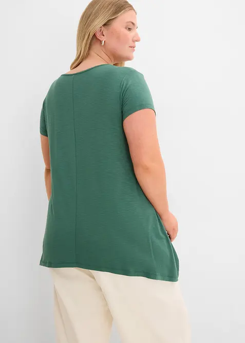 Topp med asymmetrisk nederkant, bonprix