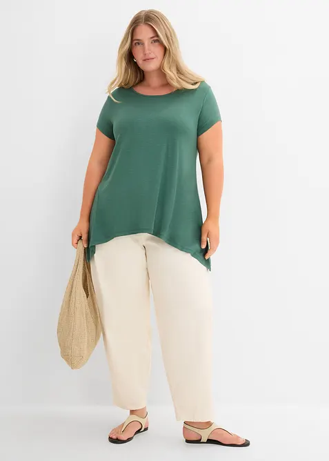 Topp med asymmetrisk nederkant, bonprix