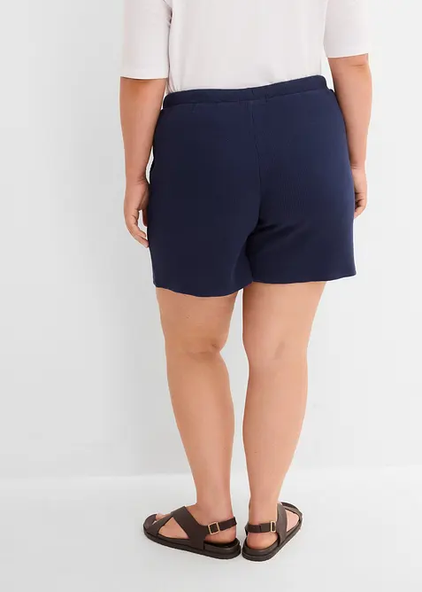Shorts i strukturmateriale av 100% bomull, bonprix