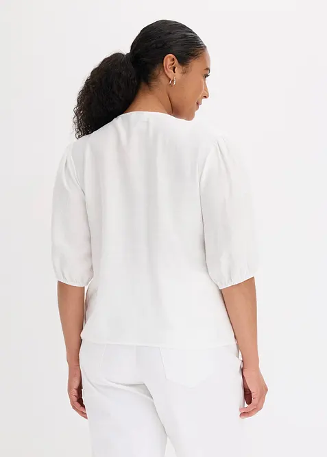 Bluse i viskosemiks, bonprix