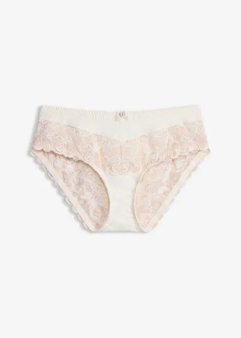 Maxitruse med delikat blonde, bonprix
