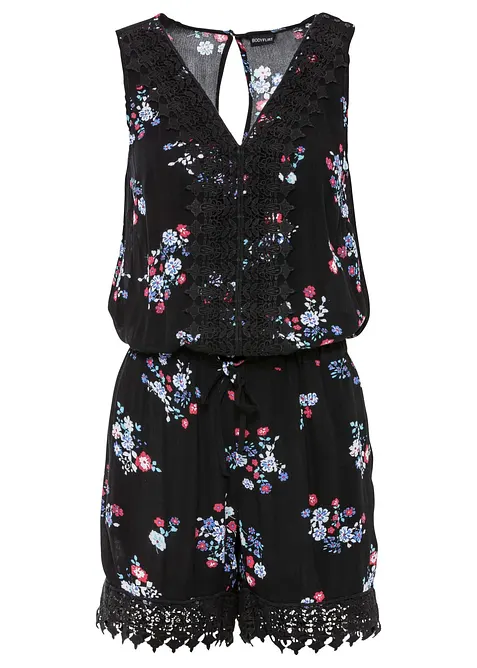 Jumpsuit i viskose, bonprix