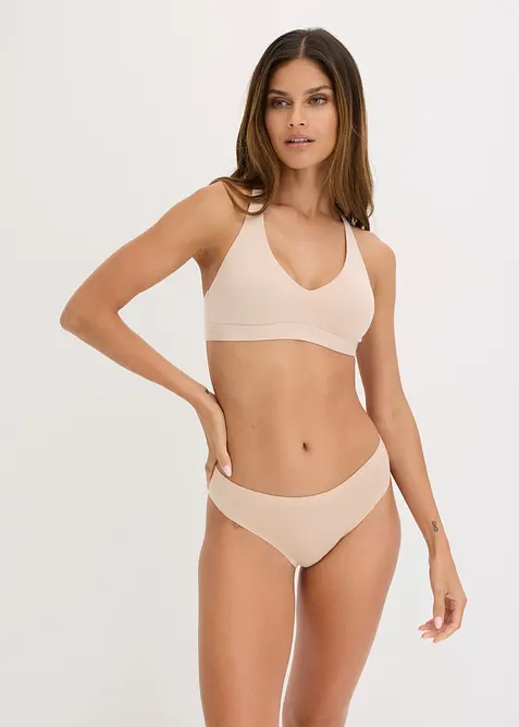 Feel Comfort-bralette av myk modal (2-pack), bonprix