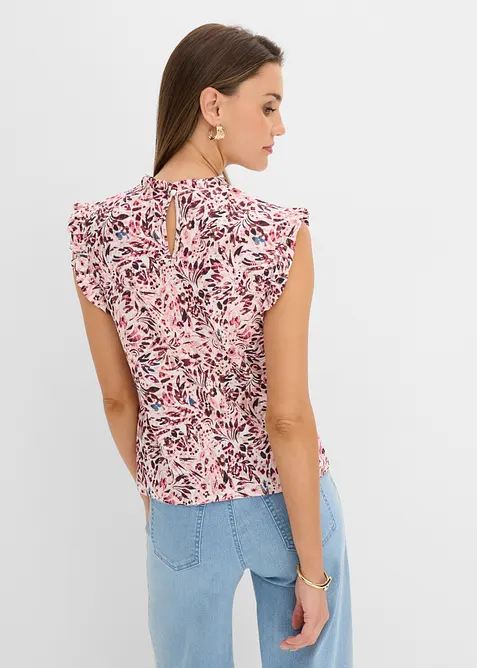 Topp i strukturert krepp, bonprix