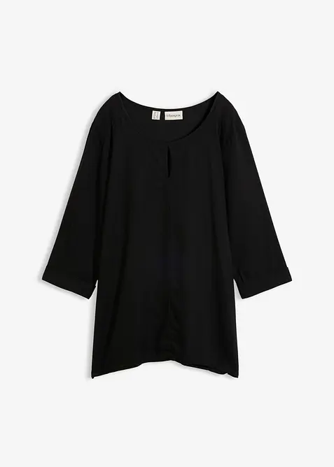 Bluse i 100% viskose, bonprix