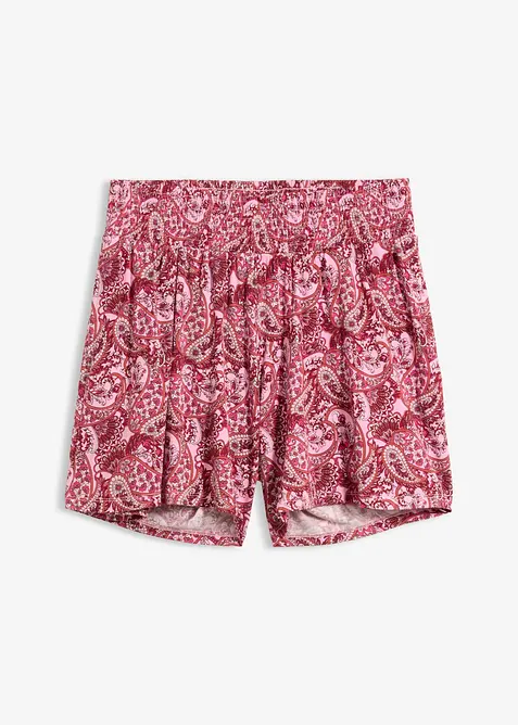 Jerseyshorts i viskose med pent fall, bonprix