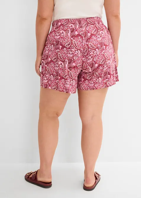 Jerseyshorts i viskose med pent fall, bonprix
