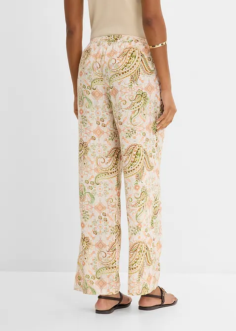 Pull on-bukse med paisleym&oslash;nster, bonprix