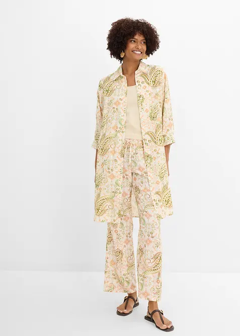 Pull on-bukse med paisleym&oslash;nster, bonprix