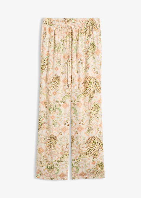 Pull on-bukse med paisleym&oslash;nster, bonprix