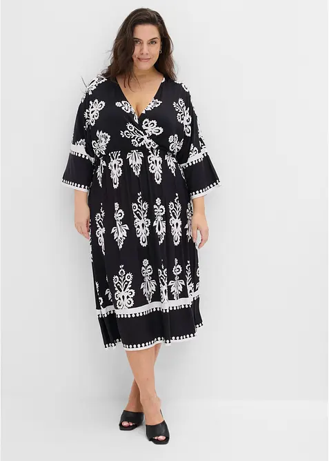 Jerseykjole i myk viskosemiks, bonprix