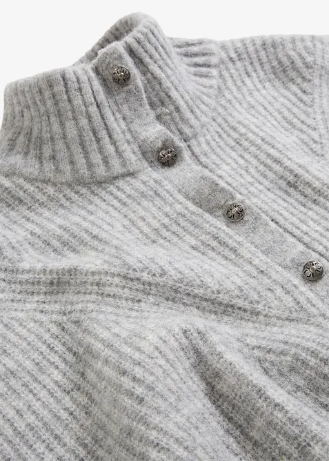 Oversized ullgenser med alpakka, bonprix