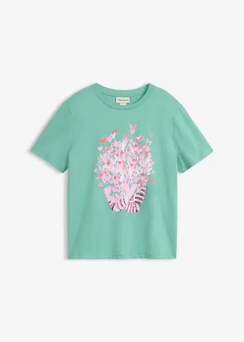 T-skjorte i 100% bomull, bonprix