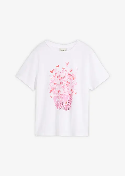 T-skjorte i 100% bomull, bonprix