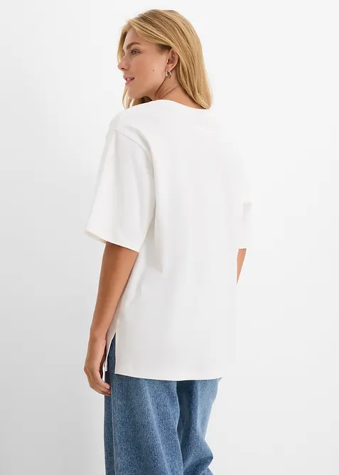Lang topp i interlock, bonprix