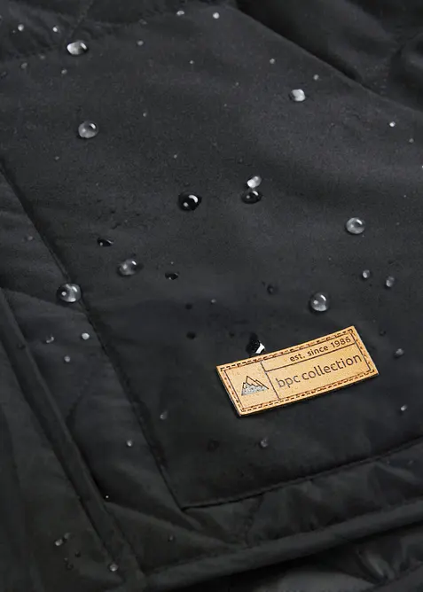 Oversized, vattert funksjonsvest, vannavvisende, bonprix