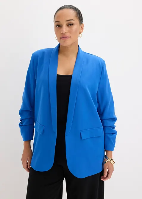 Blazer med rynking, bonprix