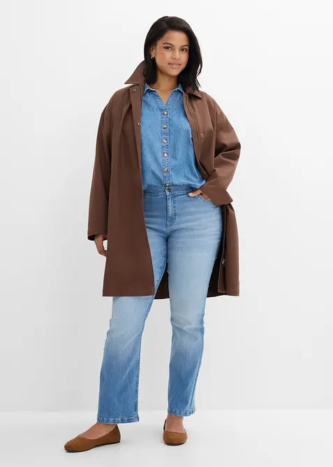 Bootcut-jeans High Waist, komfort stretch, bonprix