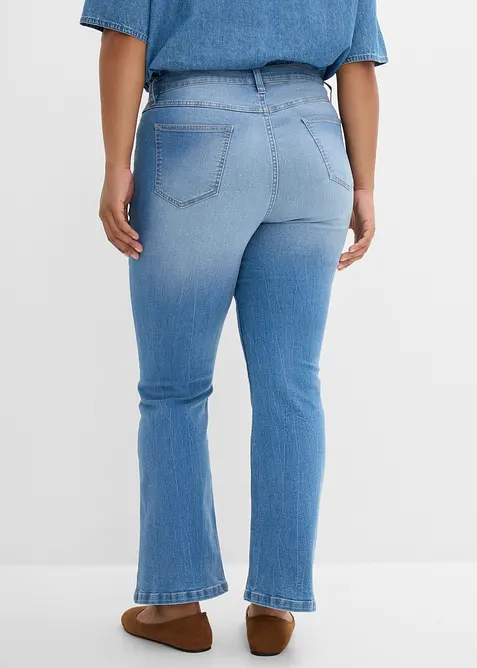 Bootcut-jeans High Waist, komfort stretch, bonprix