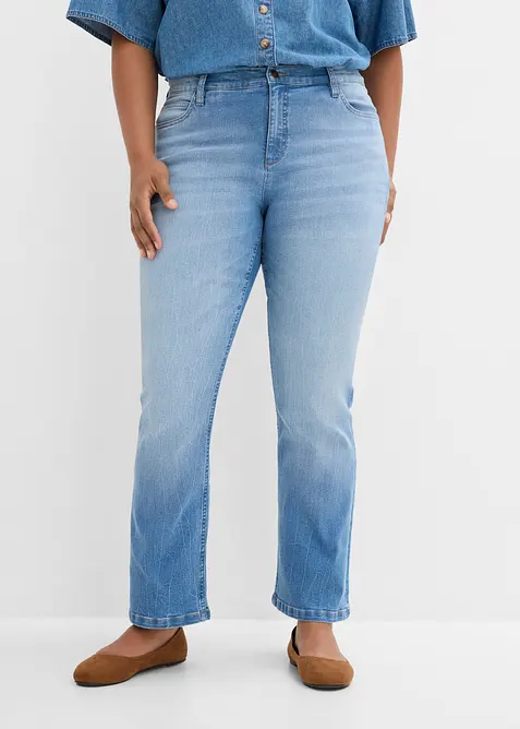 Bootcut-jeans High Waist, komfort stretch, bonprix