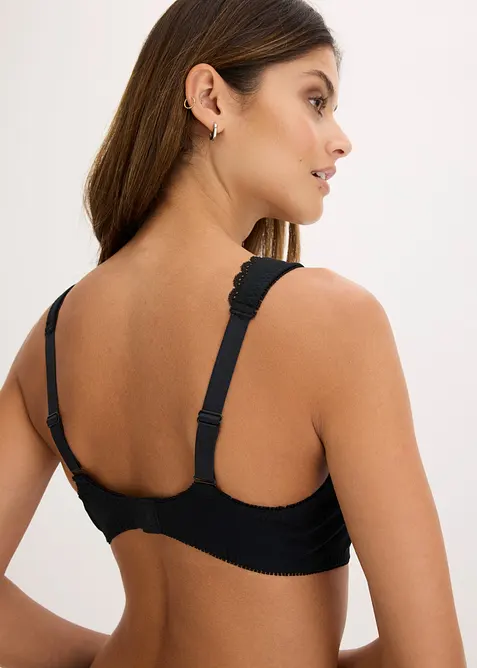 Minimizer-T-skjorte-BH med spiler og &oslash;kologisk bomull (2-pack), bonprix