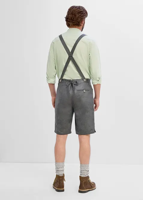 Drakt-shorts av imitert skinn, bonprix